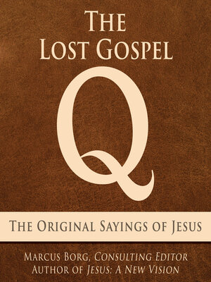 cover image of The Lost Gospel Q
